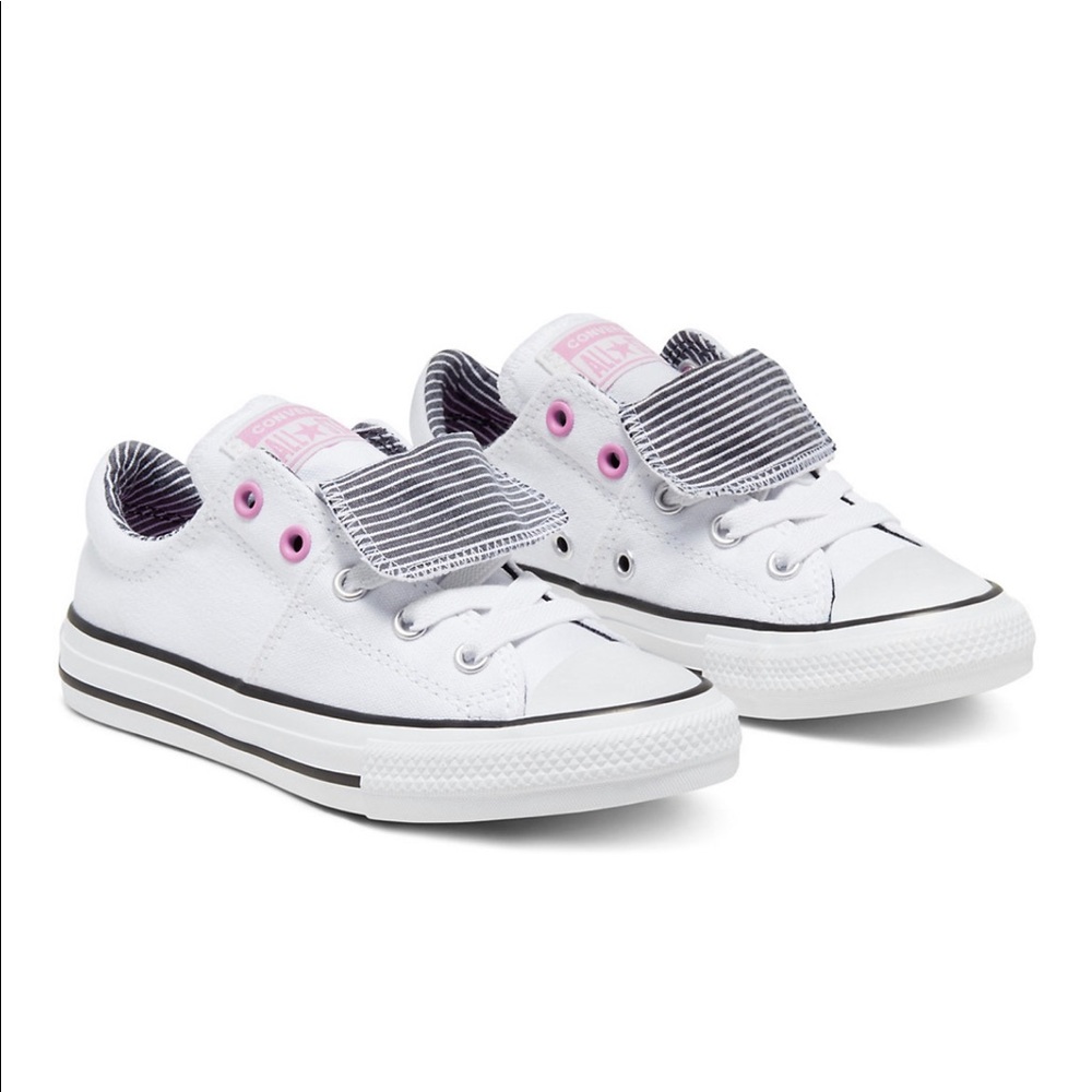 converse all star maddie pin stripe shoe